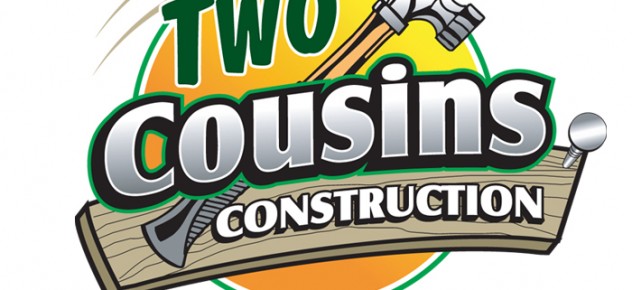 TWO COUSINS CONSTRUCTION LOGO DESIGN