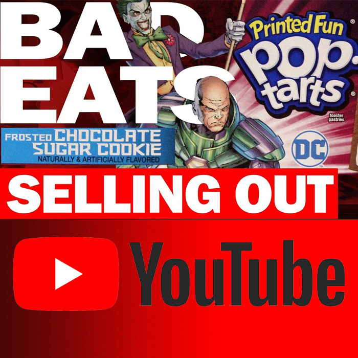 DC Comics Super Villain Pop-Tarts Frosted Chocolate Sugar Cookie - BAD EATS SELLING OUT