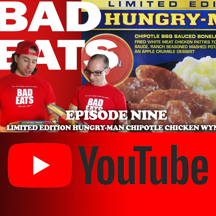 Bad Eats 9 - Limited Edition Hungry Man Chipotle BBQ Boneless Chicken Wyngz Review