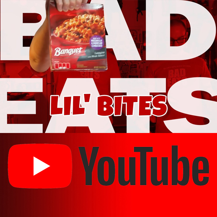 Bad Eats LiL' Bites - Banquet Lasagna and Swedish Meatball Bowl