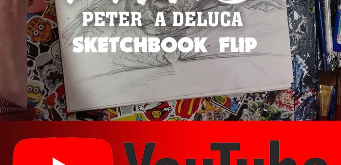 Sketchbook Flip Through Tour – Licensing Pitches – Peter A DeLuca AKAPAD