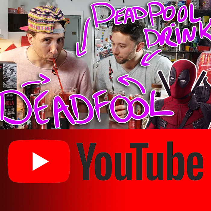 DEADPOOL VODKA AND FOUR LOKO AND RED BULL- DEADPOOL DRINK - THE DEADFOOL