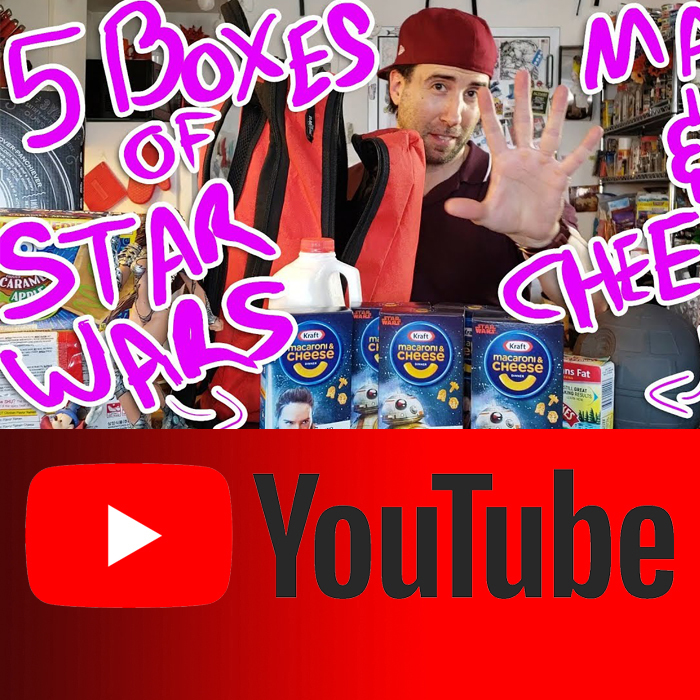 EATING 5 BOXES OF STAR WARS MAC AND CHEESE AND FRANCHISE HISTORY