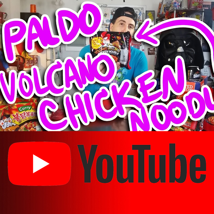 PALDO VOLCANO RAMEN NOODLE - Taste test