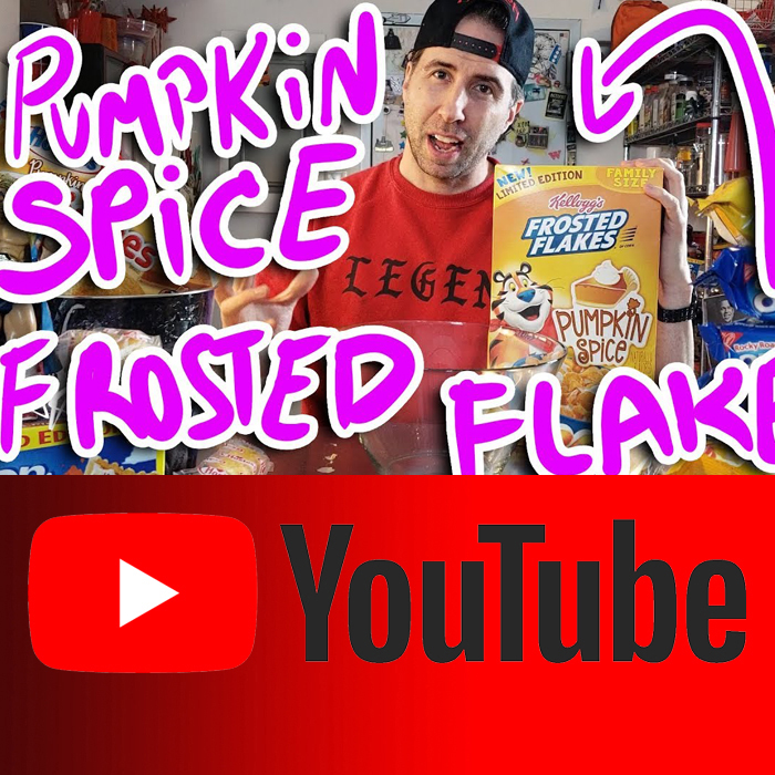 PUMPKIN SPICE FROSTED FLAKES - LET'S EAT A BOWL MUKBANG