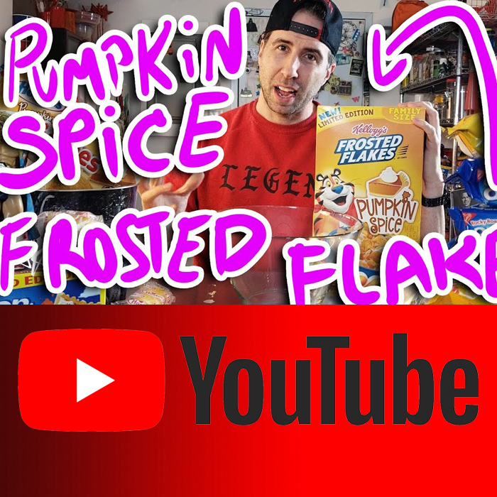 PUMPKIN SPICE FROSTED FLAKES - LET'S EAT A BOWL MUKBANG