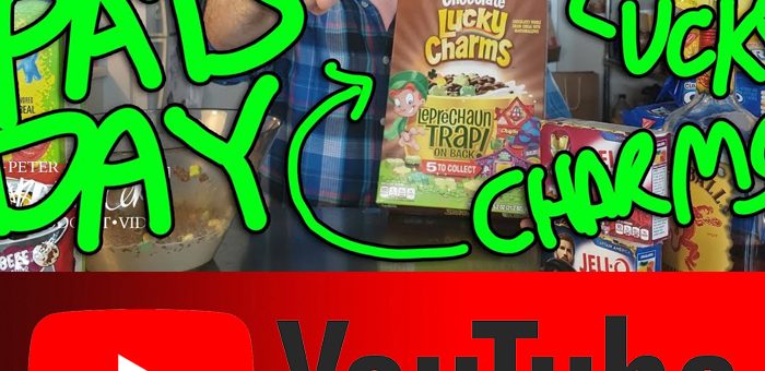 LUCKY CHARMS CHOCOLATE CEREAL – HAPPY ST. PATTY’S DAY