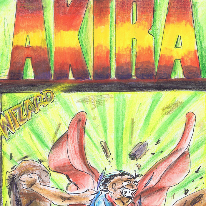 AKIRA - WIZARD MAGAZINE