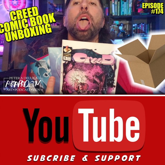 #174 Creed comic book unboxing