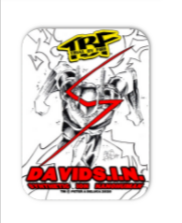 TRIAL BY FIRE - DAVIDS.I.N. Prisma Sticker