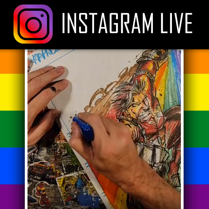 PRIDE LIVE STREAM - DRAWING NORTHSTAR