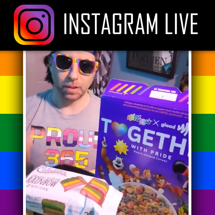 Kelloggs TOGETHER with Pride cereal