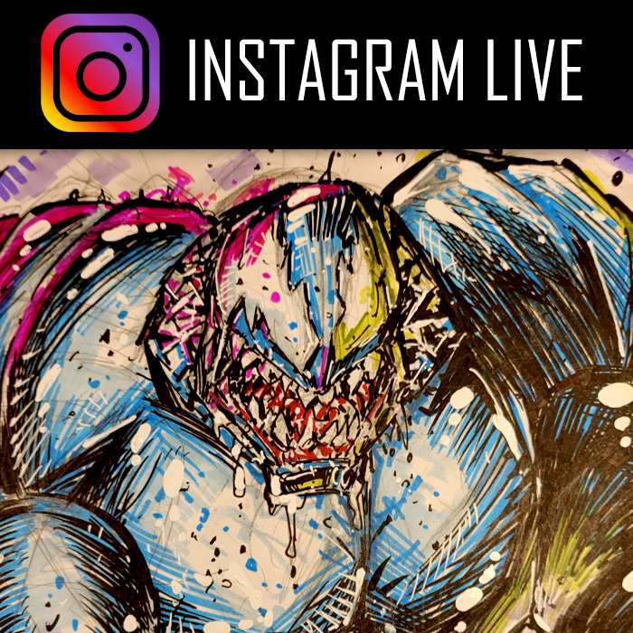 Venom IG Livestream Drawing