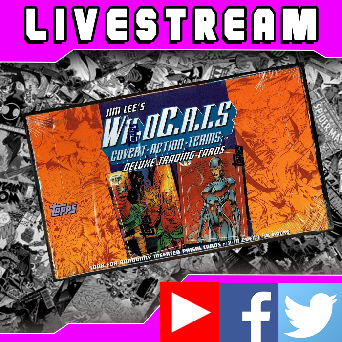Jim Lee's WildCATS Topps 1993 Box Break