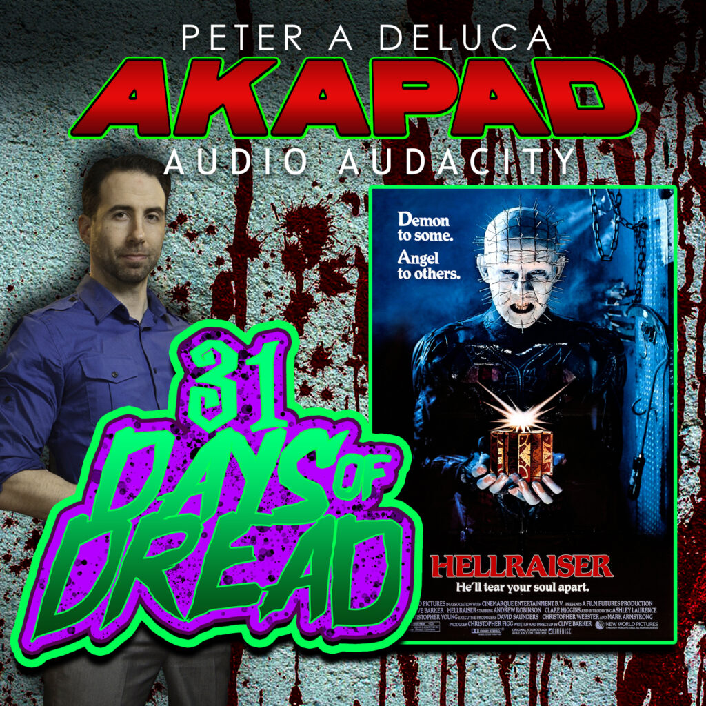 HELLRAISER - DAY 20 of the 31 DAYS OF DREAD