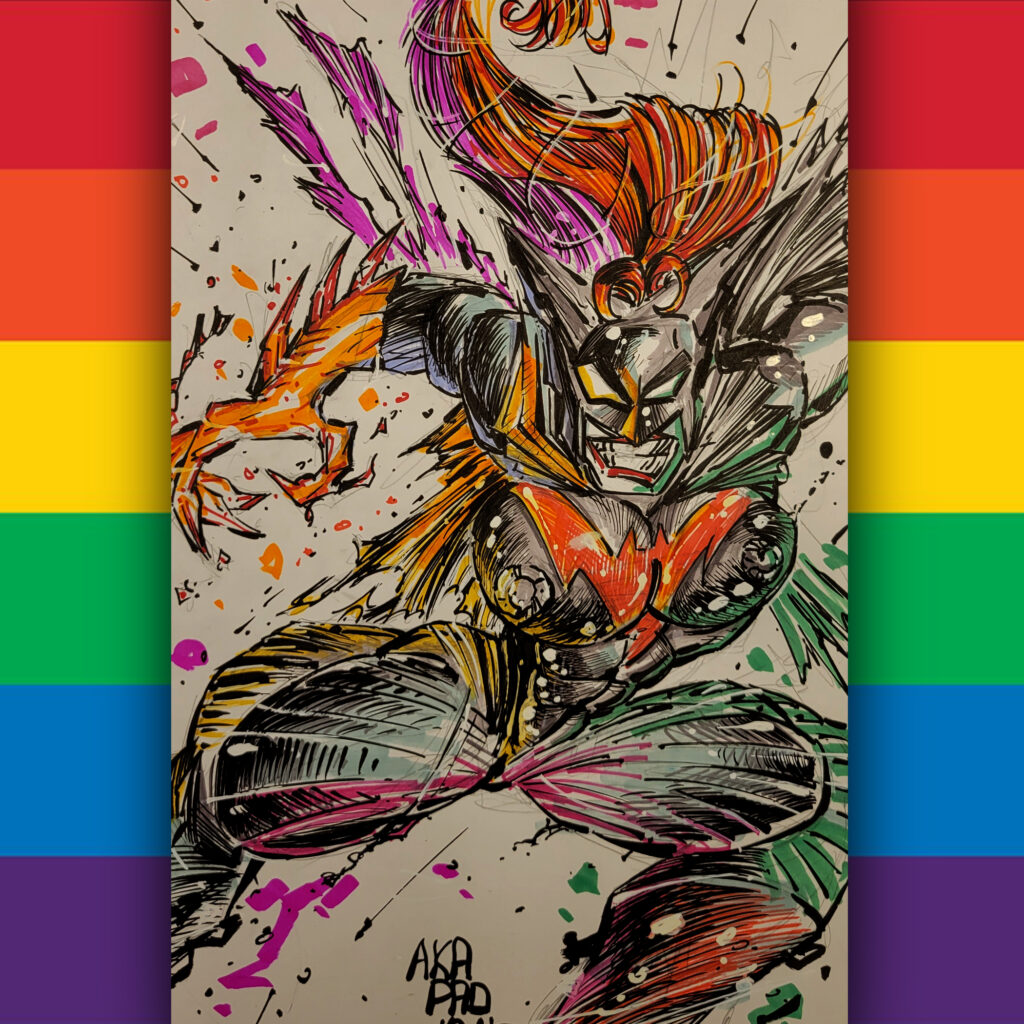 BATWOMAN FOR PRIDE NEVER ENDING PRIDE