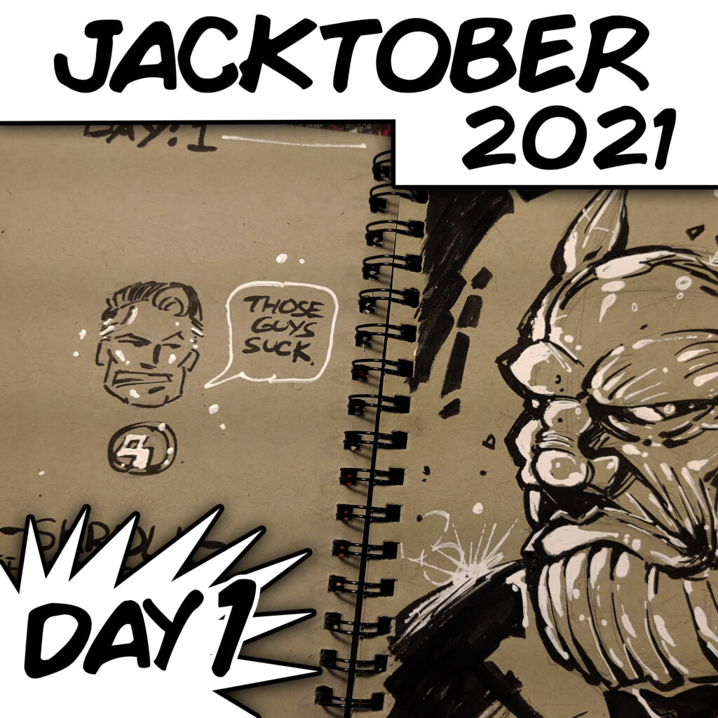 DAY 1 SKRULL - JACKTOBER 2021