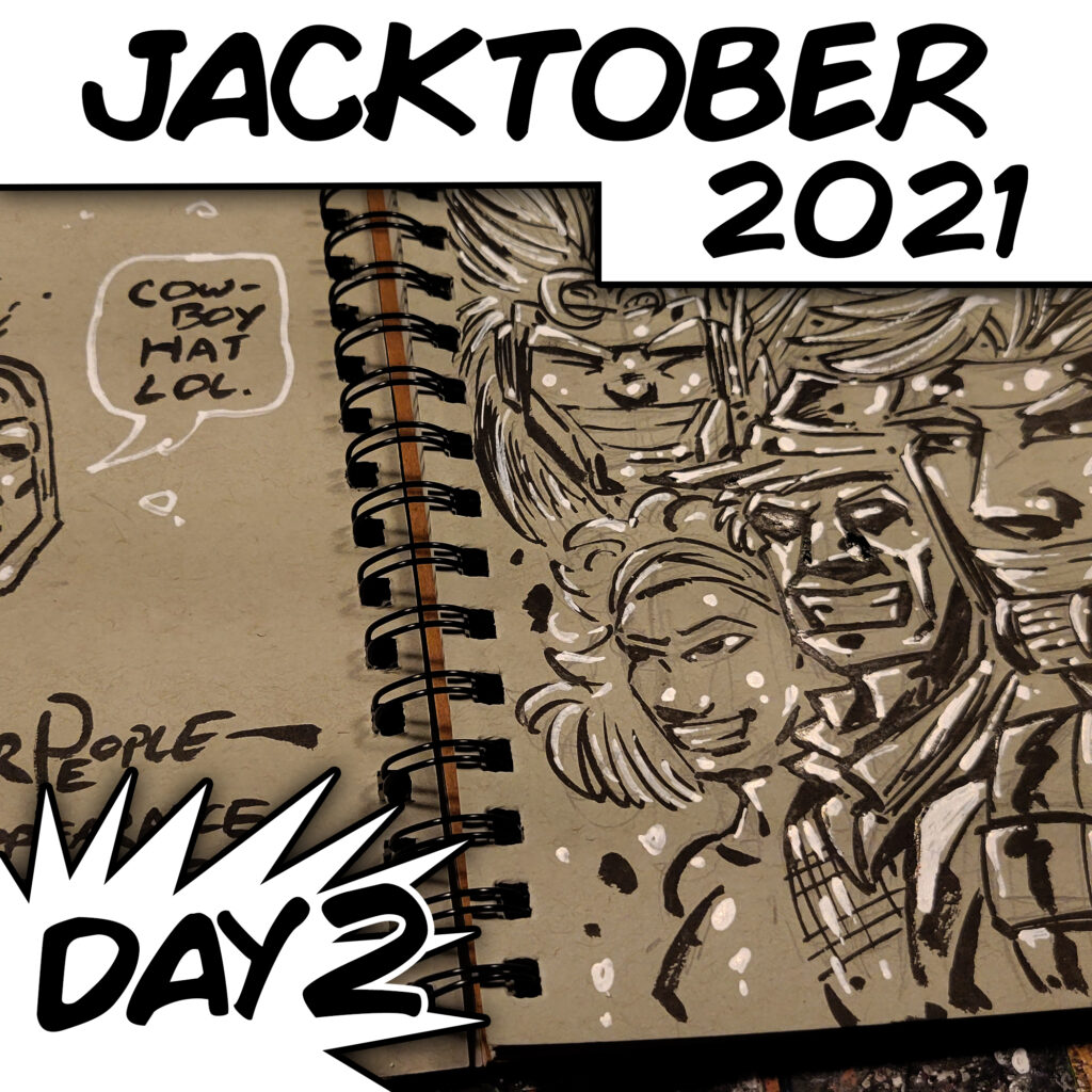 DAY 2 FOREVER PEOPLE – JACKTOBER 2021