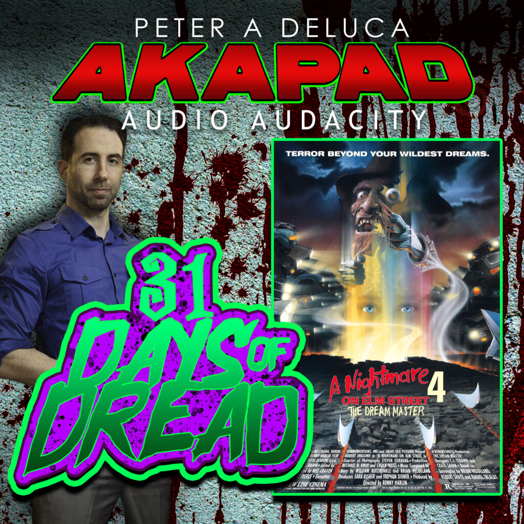 A NIGHTMARE ON ELM STREET 4 DREAM MASTER - DAY 26 of the 31 DAYS OF DREAD