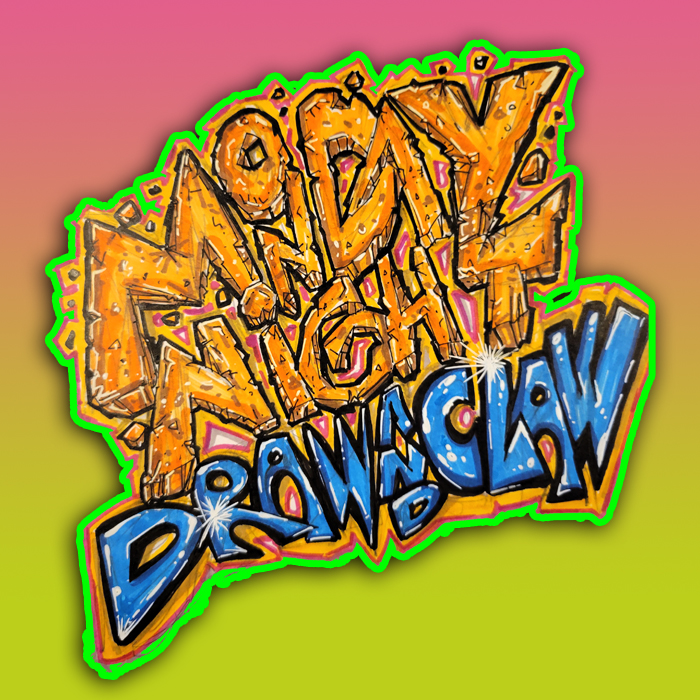Monday Night Draw and Claw - Logo Design