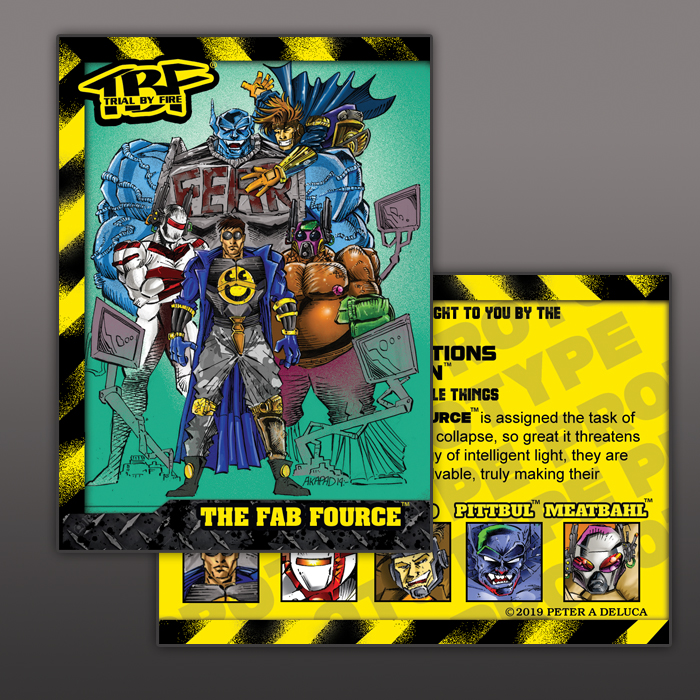 Trial by Fire Prototype Trading Card
