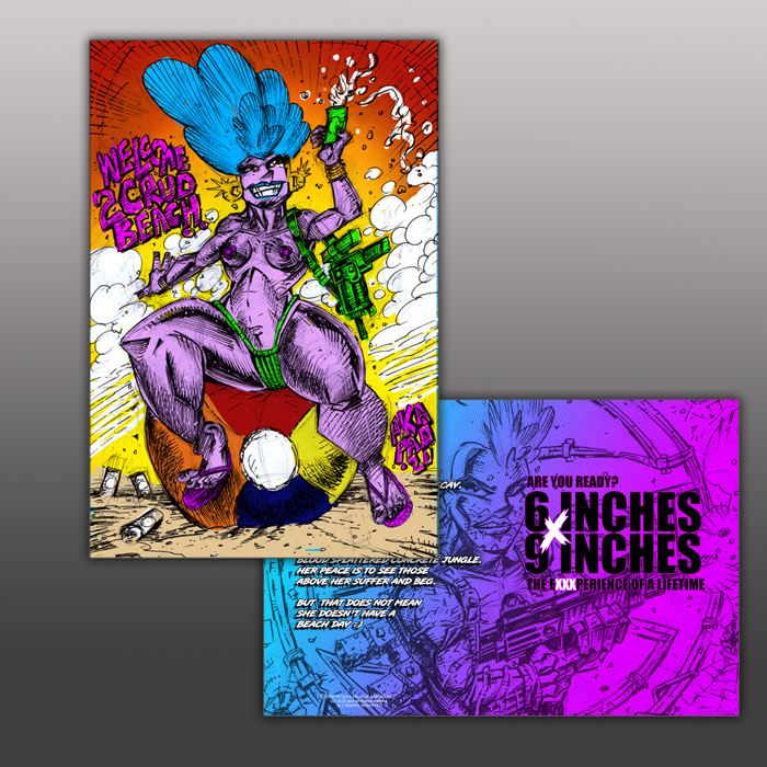Uzi Suzi - Mini Bi-Fold Poster