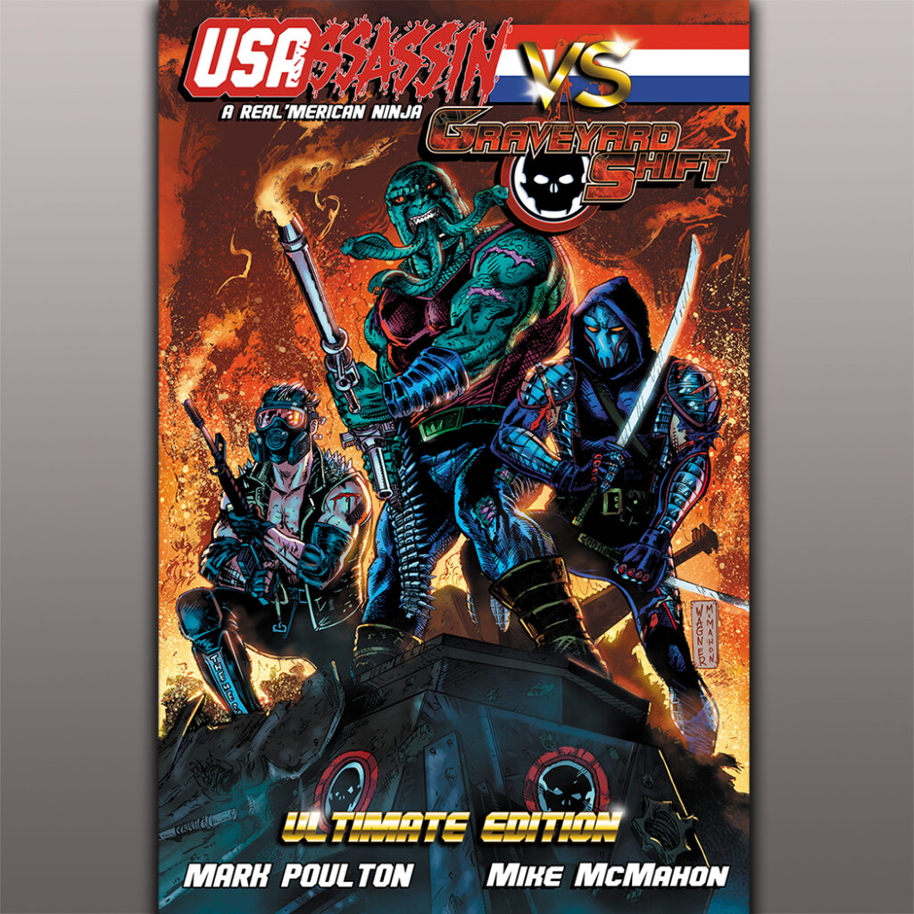 USAssassin VS Graveyard Shirt Cover Design - maybe my most one to figure out