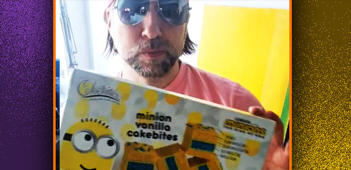 Minion Cakebites branding at it’s best