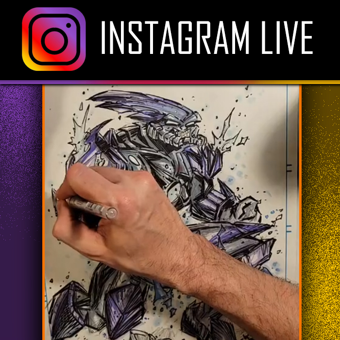 HALO - COLORING AN ELITE DRAWING