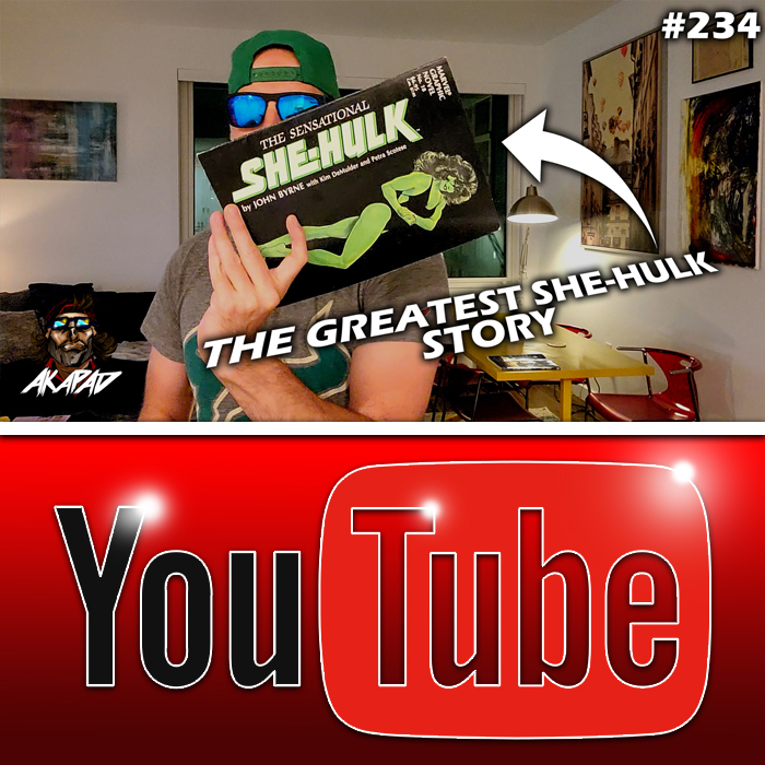 #234 - John Bryne's Sensational She-Hulk graphic novel proves how much of the GOAT he is.