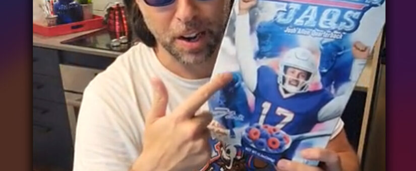 JOSH’S JAQS the JOSH ALLEN Buffalo Bills Cereal