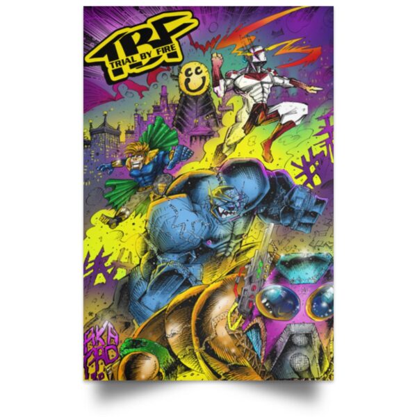 12x18 Trial by Fire print