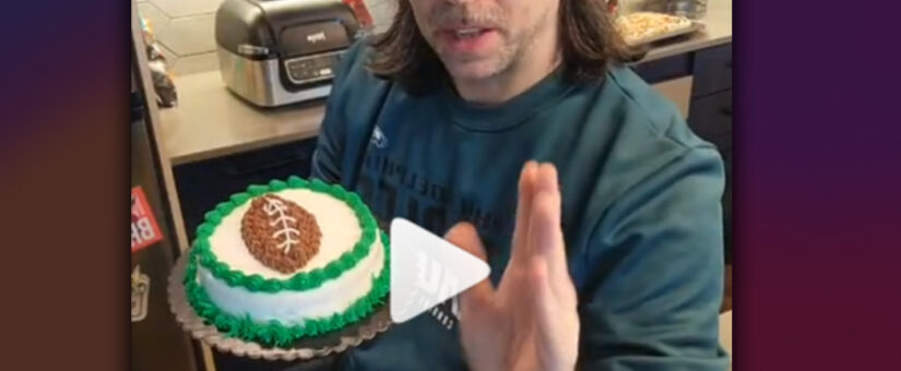 Philadelphia Eagles Cake