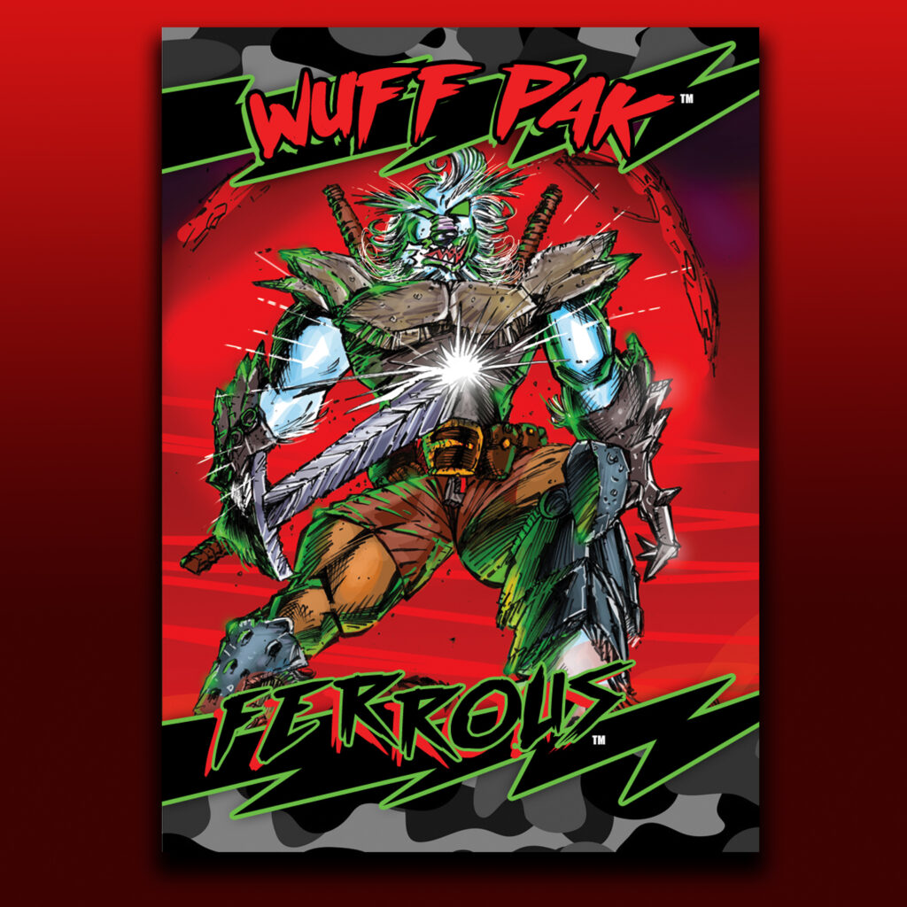 FERROUS - WUFF PAK TRADING CARD