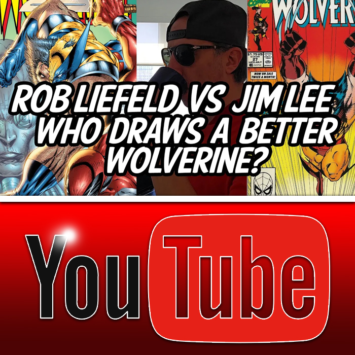 Rob Liefeld thinks he draw a better Wolverine than Jim Lee