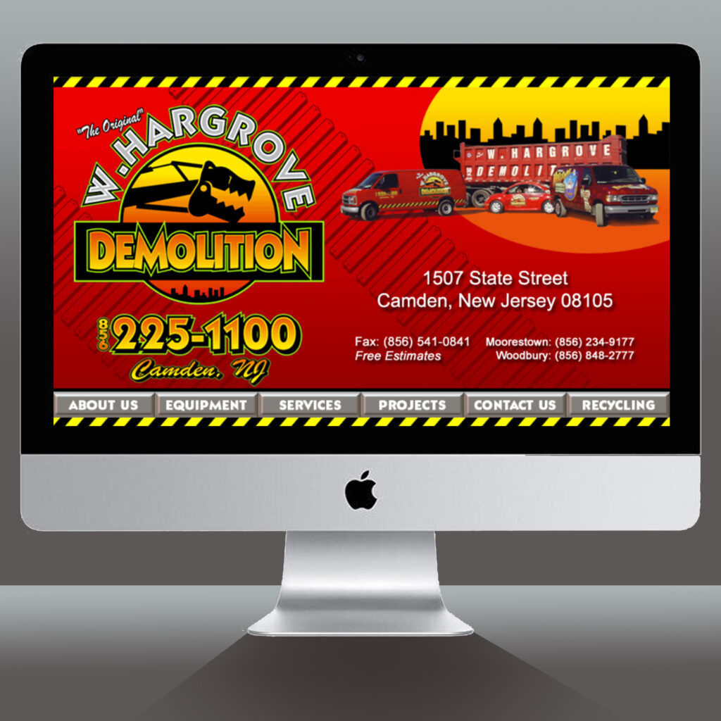W. Hargrove Demolition - Website Design
