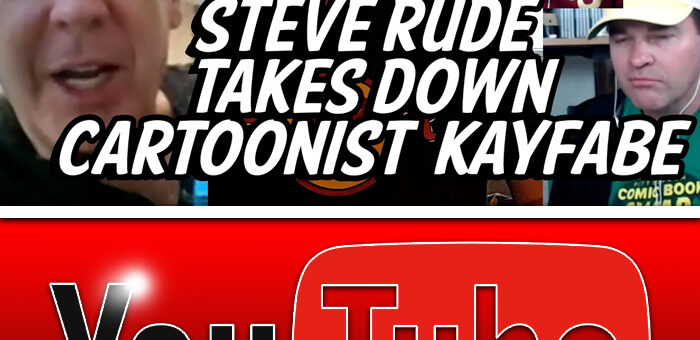 Cartoonist Kayfabe Blindly Expose Themselves in their Steve “The DUDE” Rude Shoot Interview
