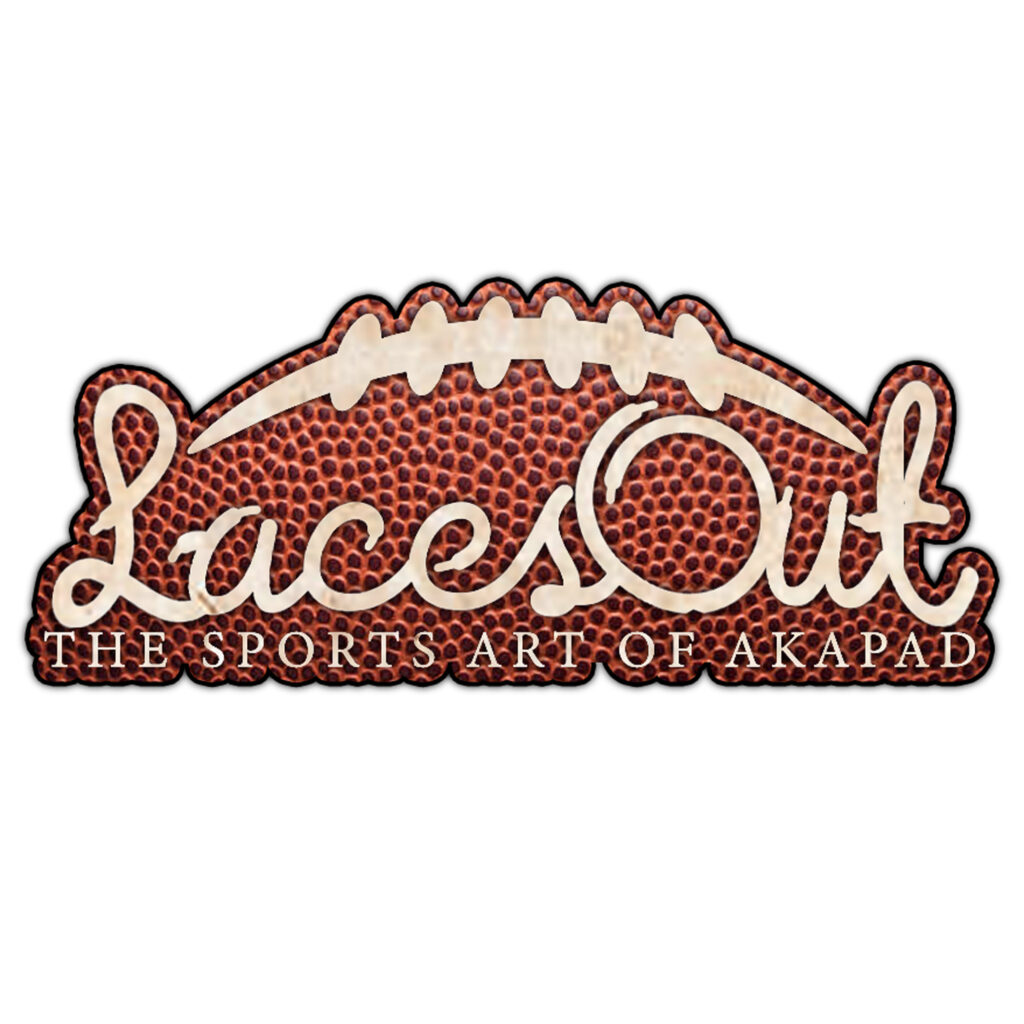 Laces Out Trading Card Logo