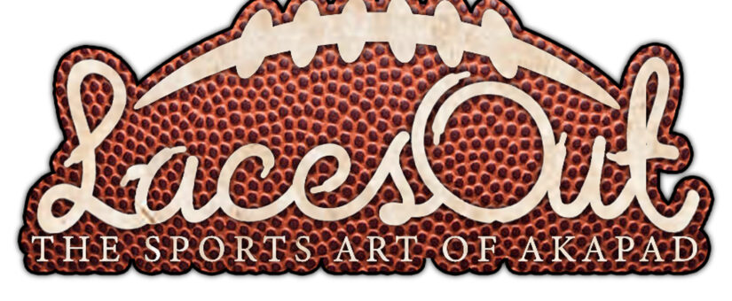 Laces Out Trading Card Logo